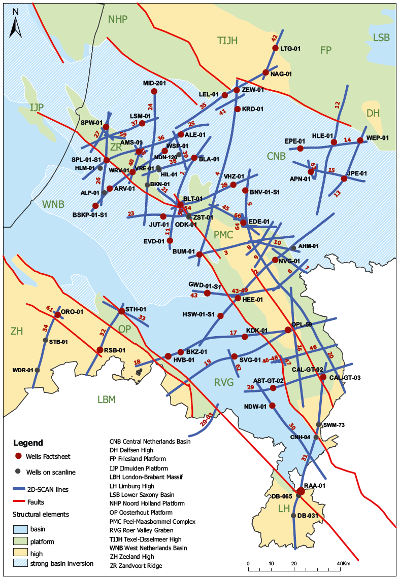 SCAN overview map